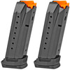 Ruger 90691 OEM Value Pack Ruger Security9 9mm Luger 17rd Black Oxide 2 Pack