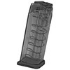 ETS Group GLK1910 Pistol Mags  10rd 9mm Luger Compatible w Glock 26 Gen15Glock 19 Gen15 Clear Polymer