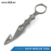 Benchmade - SOCP 179 Rescue Tool with Black Sheath, Hook, Oxygen Wrench, Carbide Glass Breaker, Made in the USA