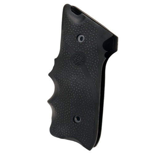 Hogue 82000 Rubber Grip  Black with Finger Grooves for Ruger Mark II III