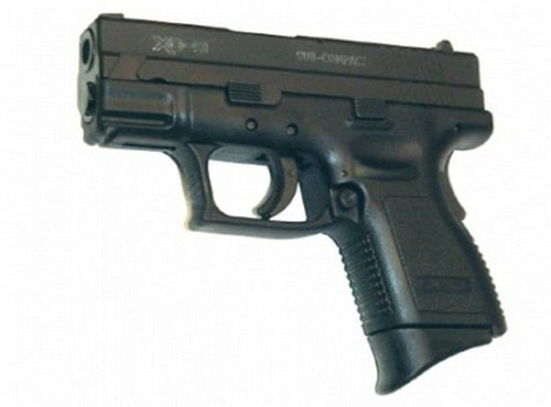 Pearce Grip PGXD Grip Extension  made of Polymer with Black Finish  58 Gripping Surface for 9mm Luger  40 SW Springfield Armory XD Mod.2 XD XD Compact XD Subcompact