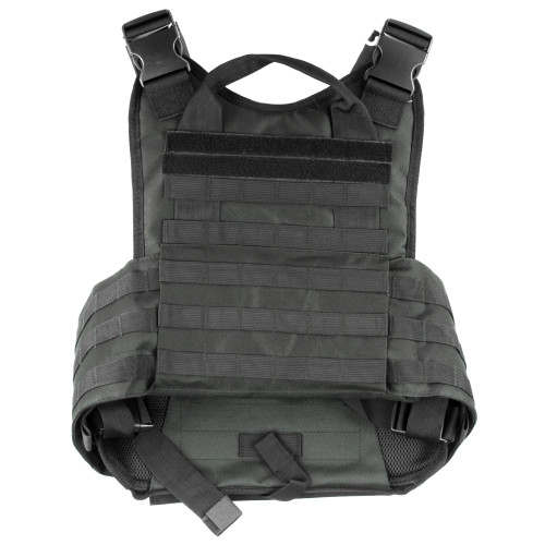 NcSTAR Plate Carrier Vest Size Med to 2XL Nylon Black