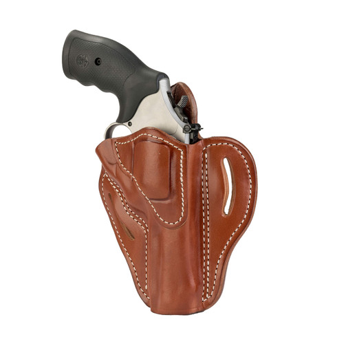 1791 Gunleather RVH2CBRR RVH2 OWB Size 02 Classic Brown Leather Paper Fits Ruger GP100 Fits S&W K Frame Right Hand