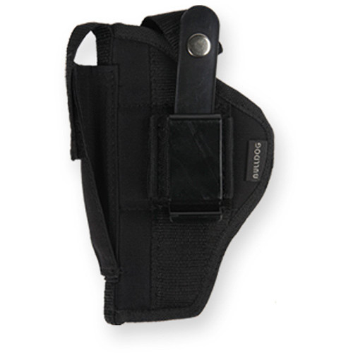 Bulldog FSN1 Extreme  OWB Black Nylon Belt LoopClip Fits Ruger LCPBeretta 21 Bobcat Ambidextrous