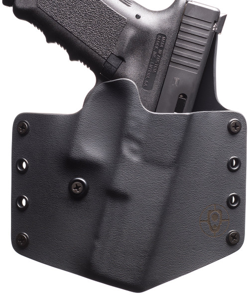 BlackPoint 100101 Standard OWB Compatible with Glock 1923 Kydex Black