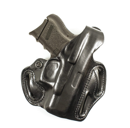 DeSantis Gunhide 001BAE1Z0 Thumb Break Scabbard  Belt Fits Glock 262733 Leather Black