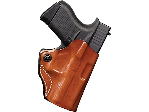 DeSantis Mini Scabbard Belt Holster Right Hand Ruger Max-9 Leather Tan