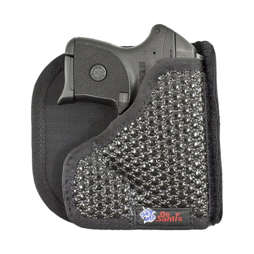 DESANTIS Super Fly Pocket Holster Ambidextrous Black LCP/P3AT/DB Nylon