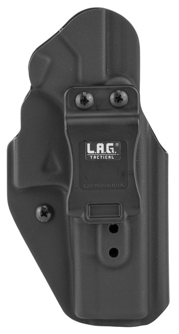 L.A.G. TACTICAL, INC Liberator MK II, Holster, Ambidextrous, Fits Glock 17/22/31, Kydex, Black Finish, one Size (70006)