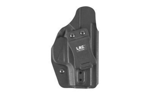 L.A.G. TACTICAL, INC Liberator MK II, Holster, Ambidextrous, Fits Ruger LC9/EC9, Kydex, Black Finish