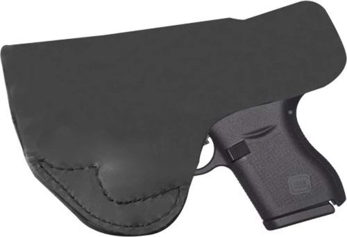 Tagua SOFT355 Soft  Black Leather IWB Fits Glock 43 Right Hand
