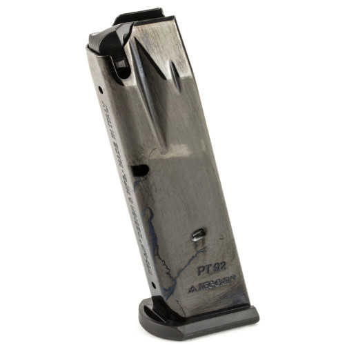 MecGar MGRP8515B Standard  Blued Detachable 15rd 9mm Luger for Ruger P95P85P89P93P94