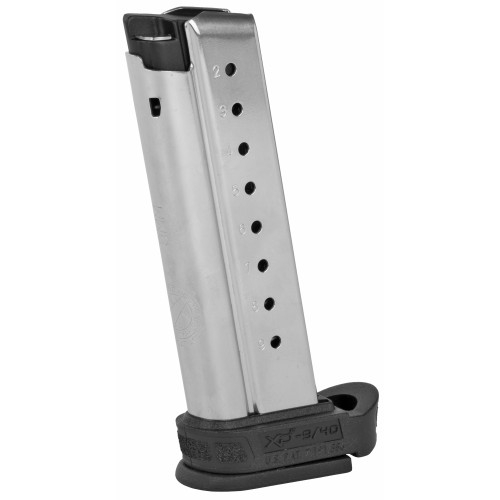 Springfield Armory XDE09091 XDE  9rd Detachable wExtended Sleeve 9mm Luger Springfield XDE Stainless Steel