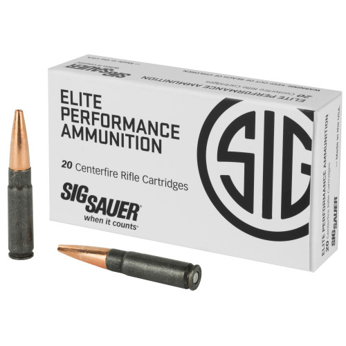 Sig Sauer E300H1SBR20 Elite Performance  300 Blackout 120 gr 1897 fps Copper Solid 20 Bx10 Cs