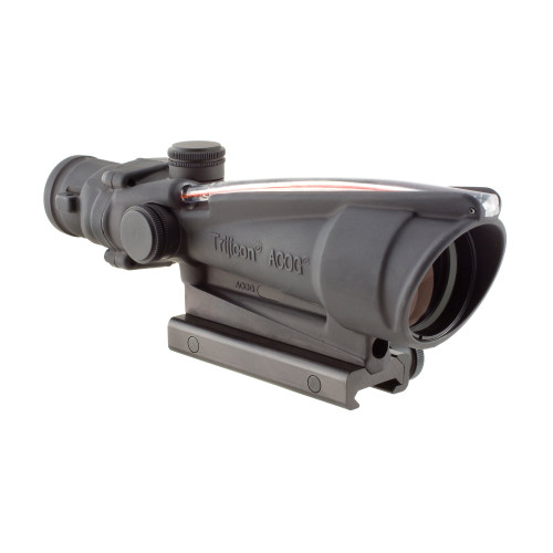 Trijicon ACOG Rifle Scope 3.5X35 Red Chevron Reticle .223 Includes Flattop Mount Matte Finish TA11F