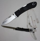 KaBar 4062 Dozier Hunter 3 Folding Drop Point Plain AUS8A SS Blade Black Zytel Handle Includes Pocket Clip