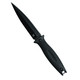 Kershaw 4007 Secret Agent  4.40 Fixed Spear Point Plain Black Oxide 8Cr13MoV SS Blade Black GlassFilled Nylon Handle Includes Sheath