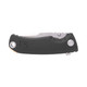 S.O.G SOG11060243 Tellus ATK 3.50 Folding Clip Point Plain Stonewashed Cryo 440C SS Blade Black Textured wOrange Backspacer GRN Handle Includes Belt Clip