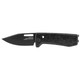 S.O.G SOG12630557 Ultra XR XHP 2.80 Folding Plain Black Satin TiCN Cryo CTS XHP Blade Black Carbon Fiber Handle Includes Pocket Clip