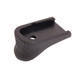 Pearce Grip PG43 Grip Extension  made of Polymer with Black Finish  34 Additional Length for  Glock 43