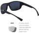 Vortex Optics Jackal Sunglasses - Black/Smoke