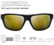 Vortex Optics Jackal Sunglasses - Black/Amber