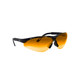 Walkers GWPXSGLAMB Sport Glasses Elite Adult Amber Lens Polycarbonate Black Frame