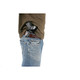 Blackhawk 73IP01BKL Inside The Pants  IWB Size 01 Black Suede Belt Clip Fits Medium Autos Fits 34 Barrel Left Hand