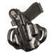 DeSantis Gunhide 001BAE1Z0 Thumb Break Scabbard  Belt Fits Glock 262733 Leather Black