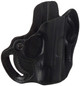 Desantis Speed Fits M&P45 Shield Leather Right Hand Scabbard Belt Holster, Black