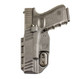 DeSantis Gunhide 137KJB2Z0 SlimTuk  IWB Black Kydex Belt Clip Fits Glock 17 Ambidextrous
