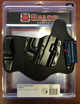 Galco KT224B KingTuk Deluxe IWB Black KydexLeather UniClip Fits Ruger Security9 Fits Glock 17 Gen15 Fits Glock 22 Gen25 Right Hand