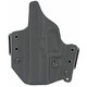 L.A.G. TACTICAL, INC Defender Series, OWB/IWB Holster, Fits H&K VP9, Kydex, Right Hand, Black Finish, one Size (9026)