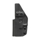 Tagua Ambi Disruptor IWB/OWB Belt Holster Kydex Conxruction Black Fits Glock 43 Ambidextrous AMBI-DTR-355