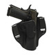 Tagua Tagua Crusader 2-In-1 Inside The Waistband/Outside The Waistband Holster Right Hand Leather Black Fits 5" 1911s TX-DCH-200