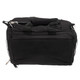 Bulldog BD910 Deluxe Range Bag Water Resistant Black Nylon with Adjustable Strap Removeable Divider Storage Pockets  Deluxe Padding 13 x 7 x 7 Interior Dimensions