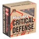 Hornady 90250 Critical Defense  9mm Luger 115 gr Hornady Flex Tip eXpanding 25 Per Box 10 Cs