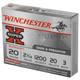 Winchester Ammunition Super-X 20 Gauge 2.75" 3 Buck Buckshot 20 Pellets5 Round Box XB203