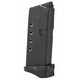 ProMag GLK12 Standard  6rd 9mm Luger Compatible wGlock 43 Black DuPont Zytel Polymer