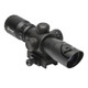 Firefield FF13061 Barrage  Matte Black 1.55x32mm Illuminated RedGreen MilDot Reticle