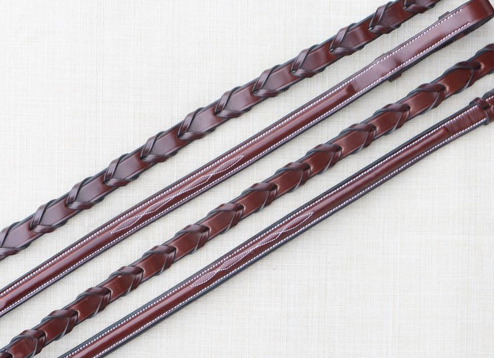 KL Select Italia Square Raised Fancy Laced Reins