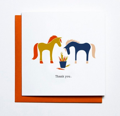 Modern Mare Goods Thank You Card