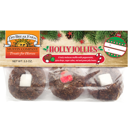 Day Break Muffin Company Holly Jolly Treats - 3 Pack