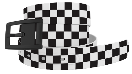 checkered belts