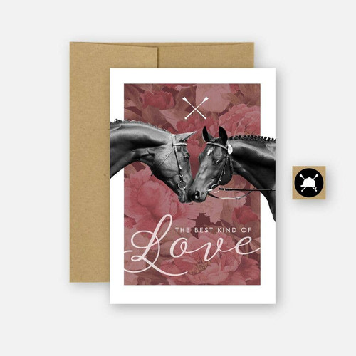 Love Equestrian Horse Greeting Card