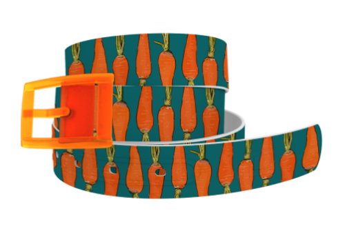 C4 Classic Belt - Carrot Belt with Orange Buckle