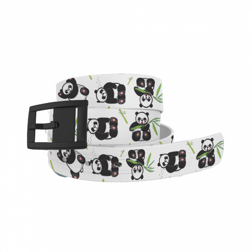 C4 Classic Belt - Pandas Belt with Black Buckle