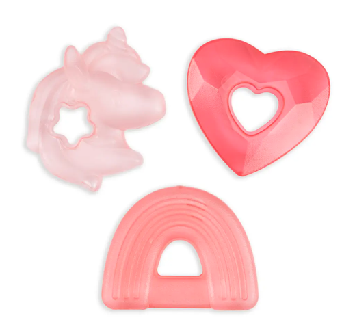 Cutie Coolers™ Water Filled Teethers (3-pack) - Unicorn