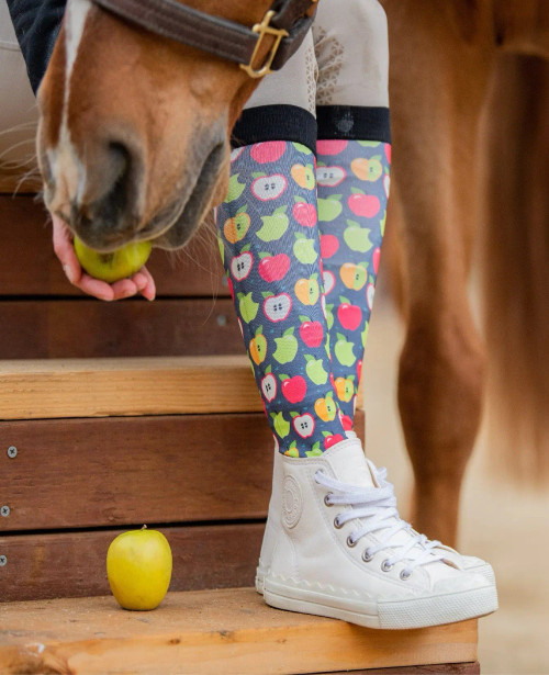 Dreamers & Schemers Apples Pair & A Spare Boot Socks