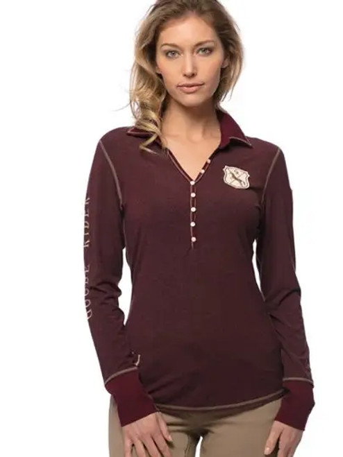 Goode Rider Goode Polo Shirt - Mulberry